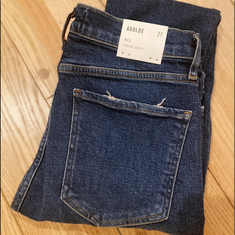 AGOLDE Nico jeans New With Tags